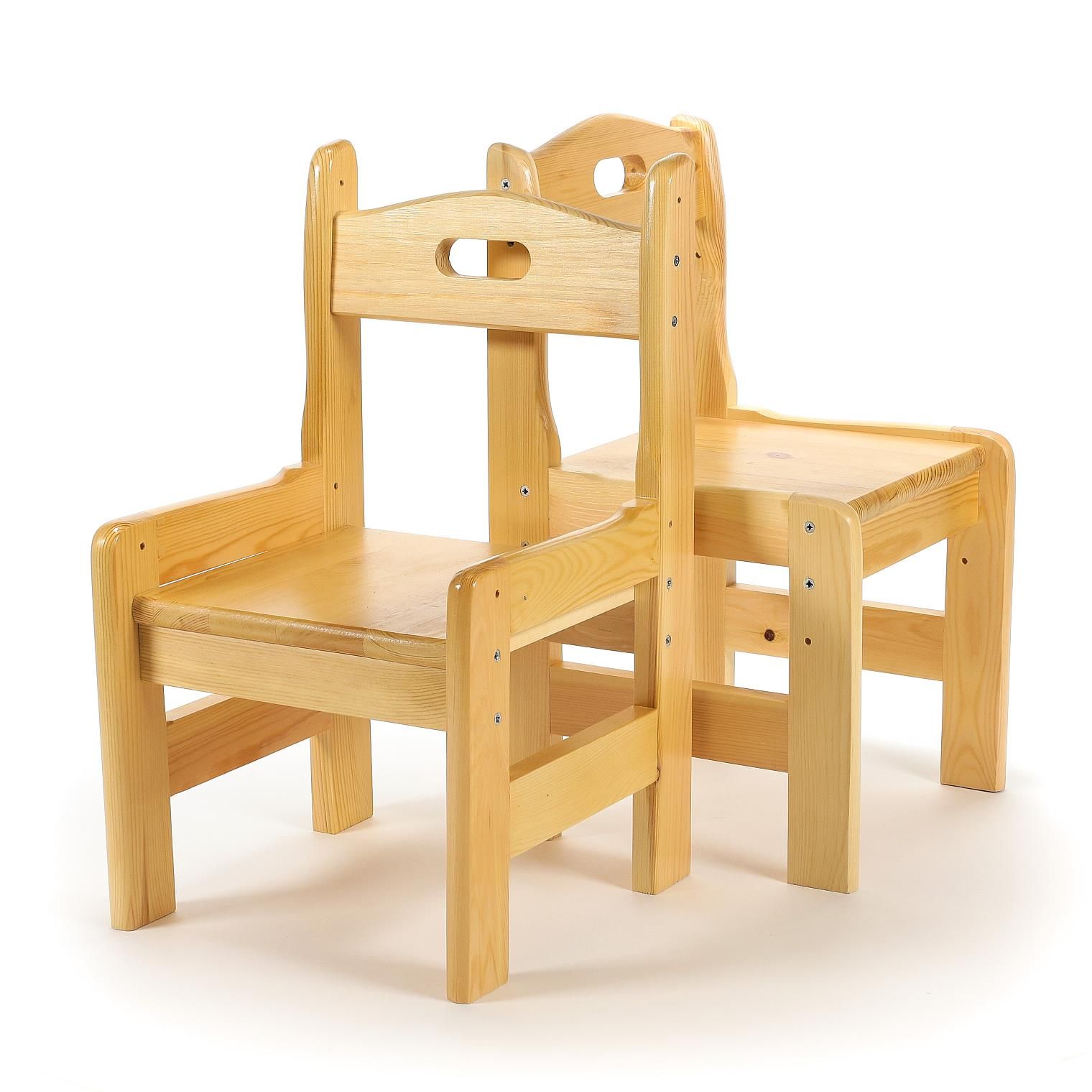 Chaise pour enfants en bois