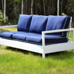 Canapé en bois bricolage.