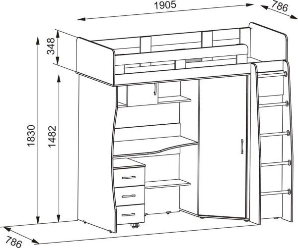 Instructions pour assembler un lit mezzanine