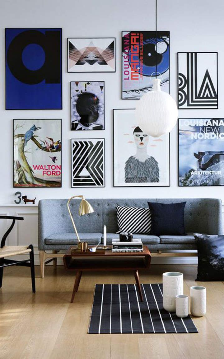 Utilisation d'affiches