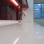 Comptoir de cuisine.