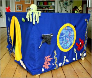 Comment fabriquer un navire sous-marin à partir d'un parc