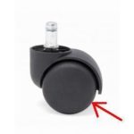 Comment retirer les roues d'une chaise de bureau.