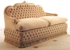 Rembourrage du canapé