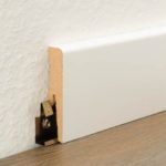 Plinthes dans la cuisine.