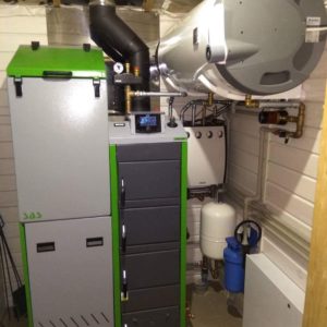 Câblage chaudière à pellets