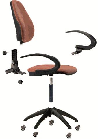 Démonter une chaise de bureau