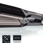 Fer à friser ondulé.