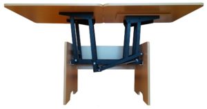 Mécanisme de levage de la table transformable