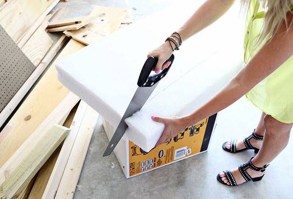 Caoutchouc mousse pour matelas.