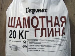 Argile réfractaire.