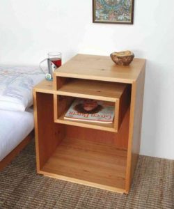 Table de chevet bricolage