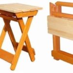 Tabouret pliant DIY.