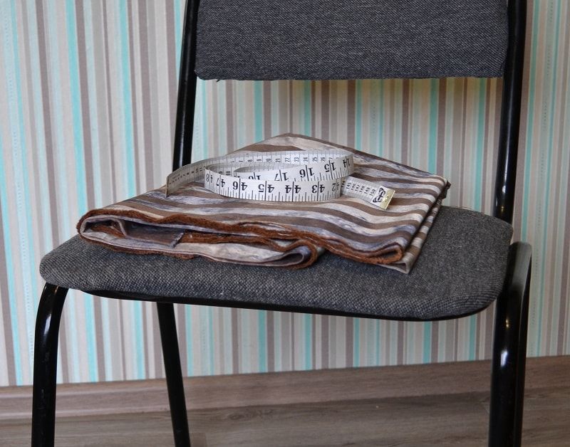 De quelle quantité de tissu avez-vous besoin pour une chaise ?