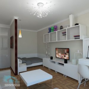 Séparez le lit avec une cloison