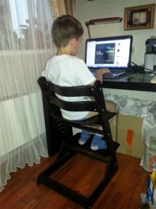 Chaise Petit Cheval à Bosse