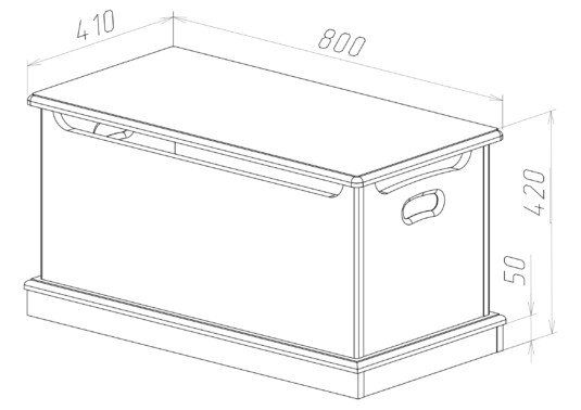 Coffre à jouets bricolage