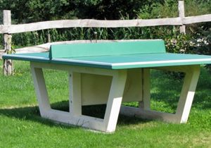 Table de ping-pong bricolage