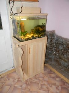 Meuble d'aquarium DIY. 