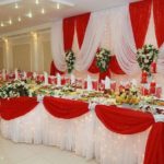 Décoration de table de mariage