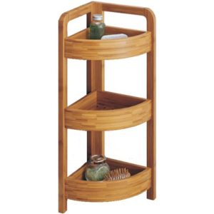 Options pour décorer les étagères de bain.