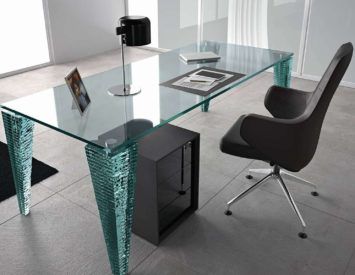 Table en verre