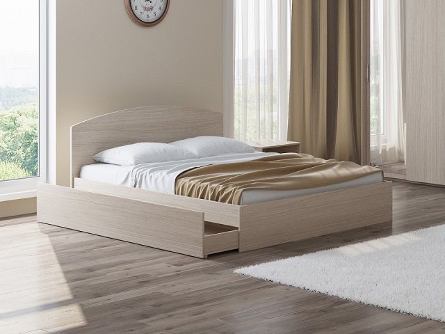 Tiroirs sous le sommier.