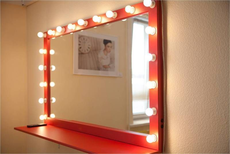 Miroir de maquilleuse DIY