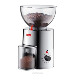 Moulin à café à bavures.