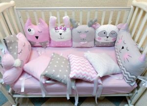 pare-chocs pour berceau de nouveau-né