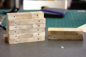 barres pour étagères