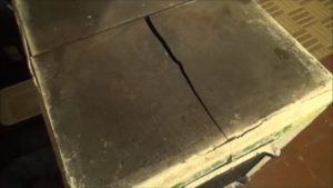 Préparez un poêle en fonte