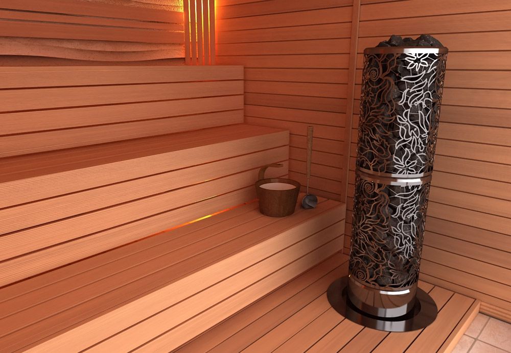 cuisinière électrique pour les bains