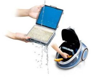 aspirateur démonté