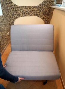 Démonter le fauteuil-lit