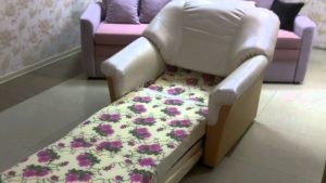 Démonter le fauteuil-lit