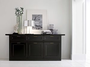 Commode à l'intérieur