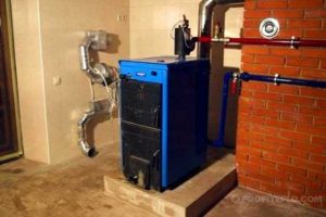 Chaudière pour une maison privée