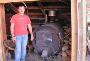 Chaudière bricolage