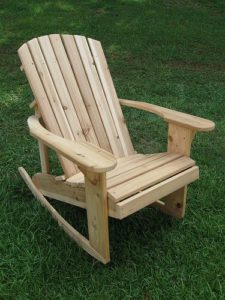 Chaise en bois bricolage