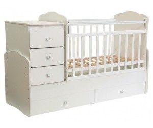 Dimensions des côtés du berceau transformable