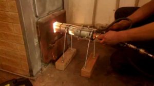 Brûleur à mazout bricolage