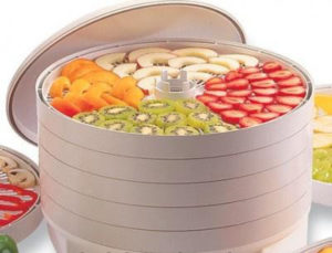 sécher différents fruits en même temps