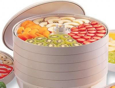 sécher différents fruits en même temps