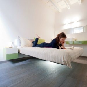 Lit flottant bricolage