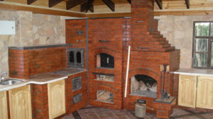 poêle dans la maison