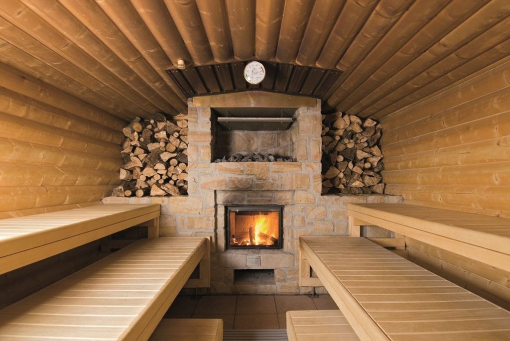 poêle à bois pour sauna