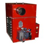 Four fonctionnant aux huiles usées.