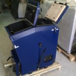 chaudière à pyrolyse à chargement par le haut