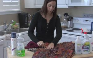 enlever la moisissure du tissu